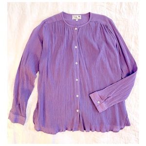 Mille Resort cotton gauze top Size Medium